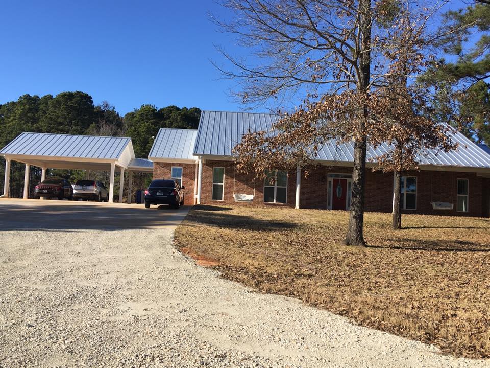 Residential metal roof repair