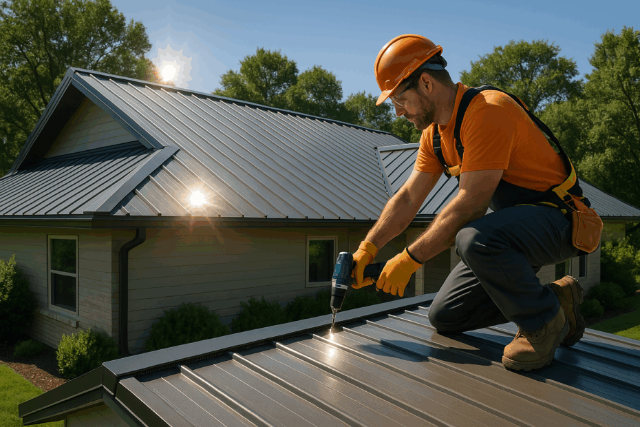 metal roofing repair